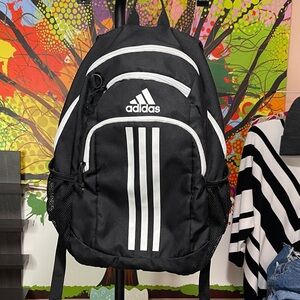 Adidas Black and White Men's Backpack